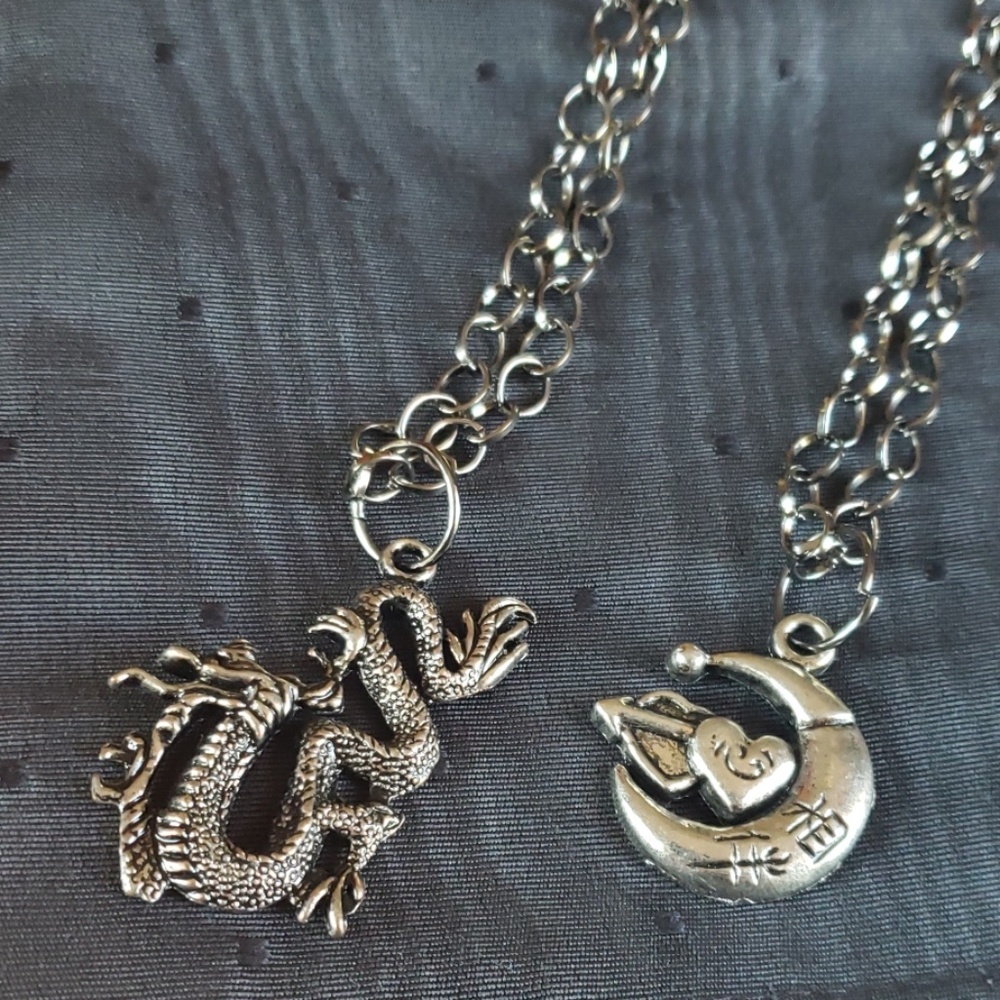 2 Necklaces w/Pendants.